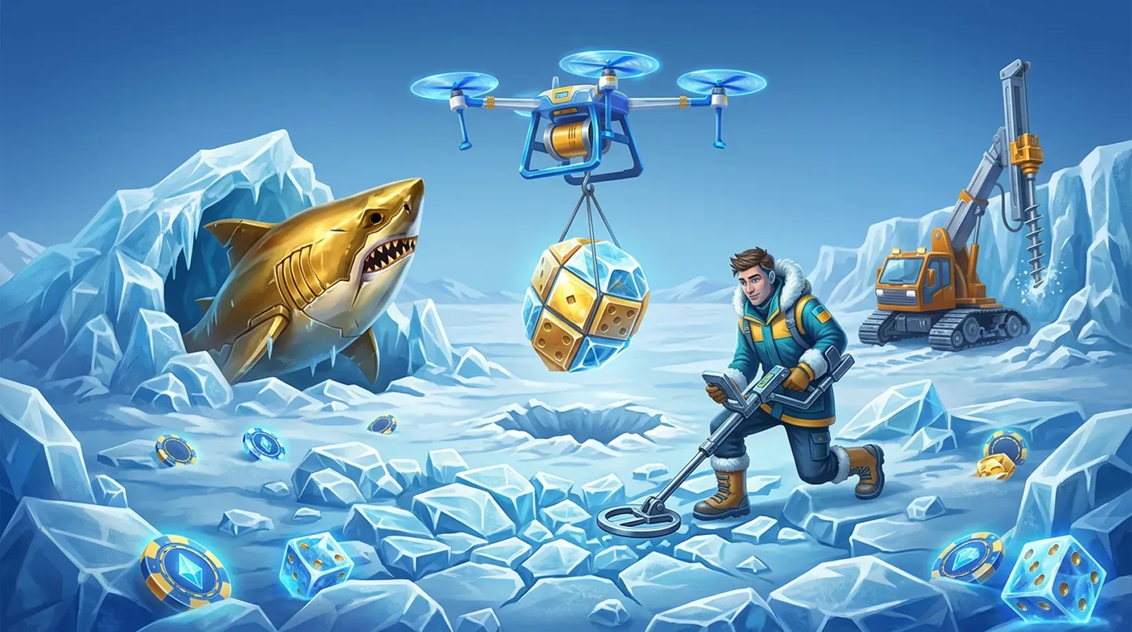 Ice Fishing Game MY4